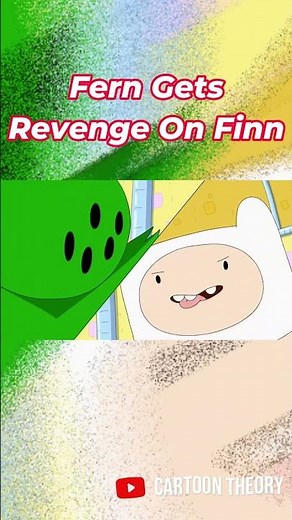 Fern Beats Finn… Then Tries to Kill Him 💀 | Adventure Time #shorts