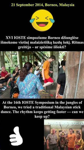 Šuoliai tarp Borneo lazdų! / Jumping Between Borneo Sticks!