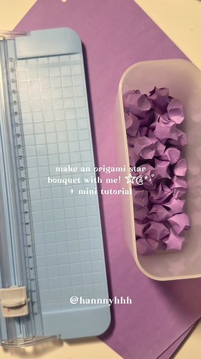 Handmade Star Origami Birthday Bouquet Gift Ideas