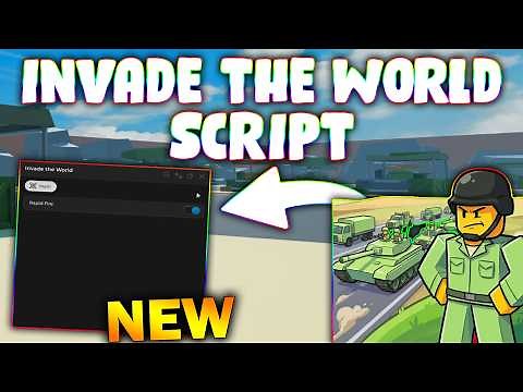 *NEW* Invade the World Script (PASTEBIN 2026) ( RAPID FIRE )