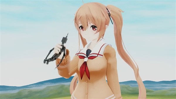 巨大娘对战机器人 抽象化 巨大娘的诅咒 巨大化 [MMD Giantess]_哔哩哔哩_bilibili