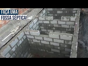 HOW TO MAKE A SEPTIC TANK WITH CONCRETE BLOCKS STEP BY STEP - VIDEO 02