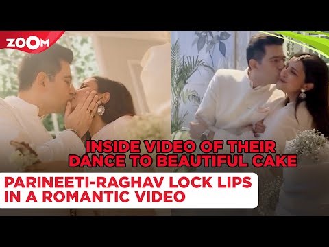 Parineeti Chopra locks LIPS with Raghav Chadha, sings for him at their engagement; INSIDE video
