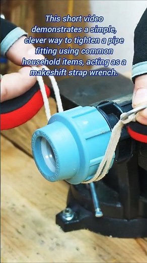 How to Tighten PVC Pipes Without a Wrench (DIY Hack)