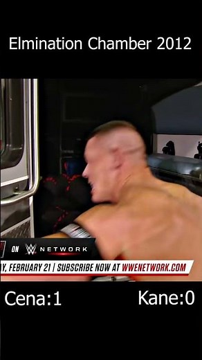 Every John Cena Vs Kane Match Ever