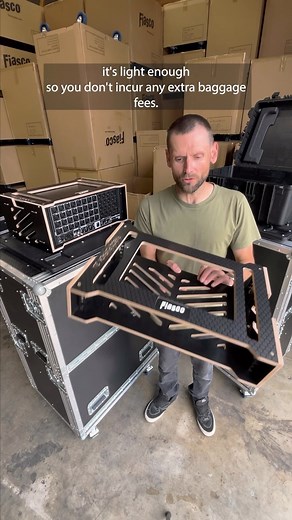104K views · 20 reactions | Touring pro & frequent flyer? Check out our brand new flyracks. Available in 2U, 4U & 6U. And, for a limited time, we’re offering FREE SHIPPING inside the USA. #liveeventsproduction #touringmusician #liveaudio | Fiasco Cases | Facebook