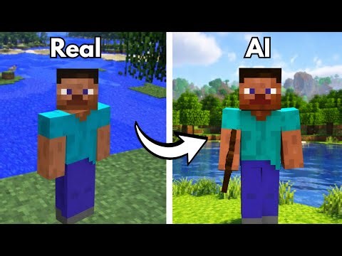 REAL vs AI Minecraft – Can You Spot the Difference?