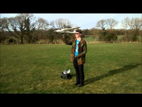 FMS easy trainer 1280 review and flight