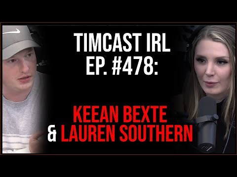 Timcast IRL - LIVE State Of The Union Drinking Game With Lauren Southern And Keean Bexte