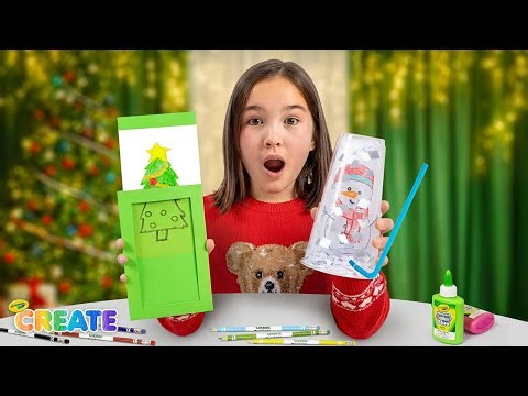 Simple Christmas Crafts for Kids 🌲☃️ Holiday Magic Made by You