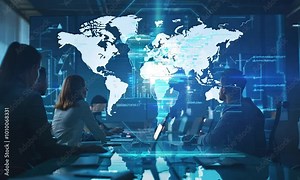 Global Network Analysis and Data Visualization