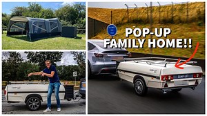 Camp-Let: The Itsy-Bitsy Lightweight Trailer That Explodes Into a Family Home at Camp
