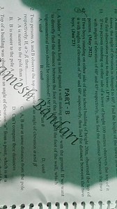 tower, the angle of elevation is changed to 60 ^ { \circ }. Fin... | Filo