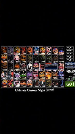 fnaf 2014 den 2021 e kadar tüm oyunları #fnaf #shorts