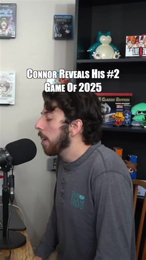 Connor reveals his number 2 game of 2025 #gaming #videogames | connor