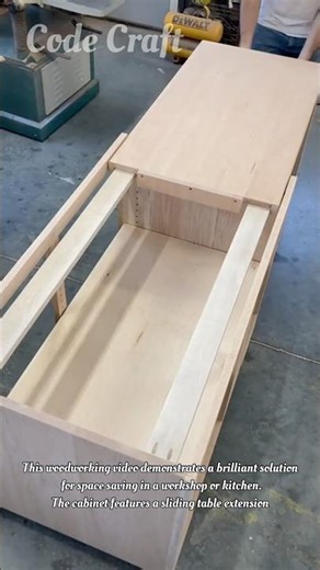 DIY Pull Out Kitchen Island and Workbench