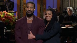 Michael B. Jordan Lets “The Inner Animal Go Crazy” In ‘SNL’ Hosting Debut With Cast All Over Him