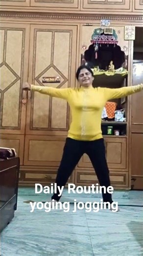 Fitness yoging jogging weight loss #