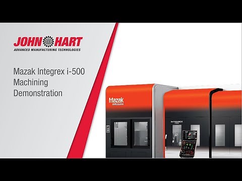Mazak Integrex i-500 machining demonstration