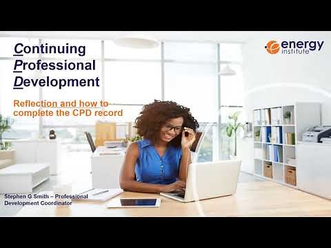 Reflection and how to complete the CPD record