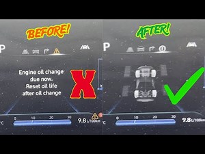 How to Reset Engine Oil Reminder After Oil Change for Hyundai Santa Cruz Ultimate. #oilchange