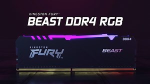 ⚡狂野酷炫的散熱片造型 ⚡絢麗的 RGB 燈效 ⚡支援 Intel XMP-Ready ⚡隨插即用 2666 MHZ，速度最高達 3733MHZ 沒錯，就是 Kingston FURY Beast 獸獵者 RGB 電競記憶體！ 👉 https://kings.tn/FURYBeastRGB #KingstonFURY #Beast獸獵者 | Kingston Technology