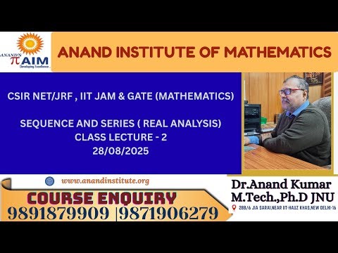 Real Analysis Lecture 16, 28-08-2025