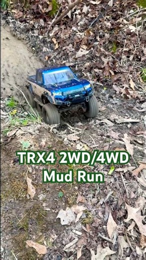TRX4 Selectable 4WD Mud Test