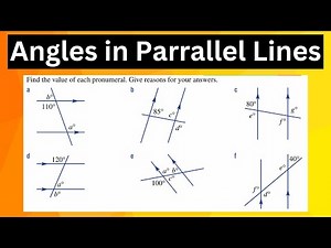 Types of Angles Explained (Finding Missing Angles)