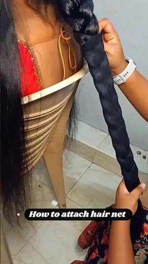 How to Properly Put on a Hair Net 💁‍♀️✨ | #hairnet