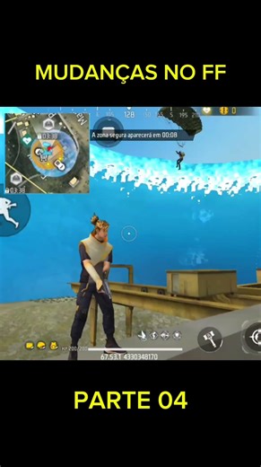 🫧Cúpula oceânica no free Fire | mudanças no FF parte 04