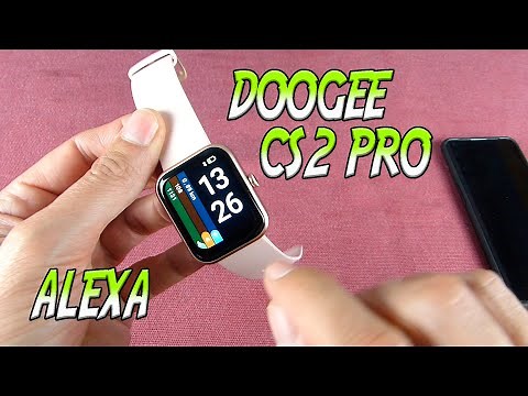 Smartwatch DOOGEE CS2 Pro. Con ALEXA. Análisis en español