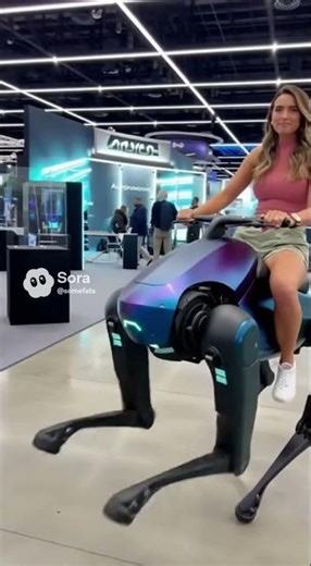 This Four-Legged Bot Just Redefined Mobility #robotics #quadrupedrobot #techexpo #AI #nextgen