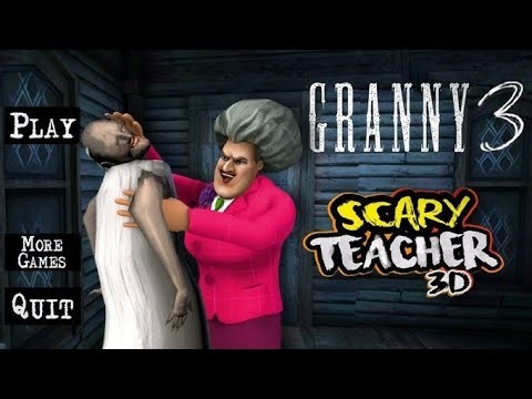 I am Become Granny In Screy Teacher 3d Gameplay 
