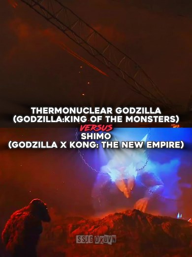 Thermonuclear Godzilla Vs Shimo 1v1 Battle