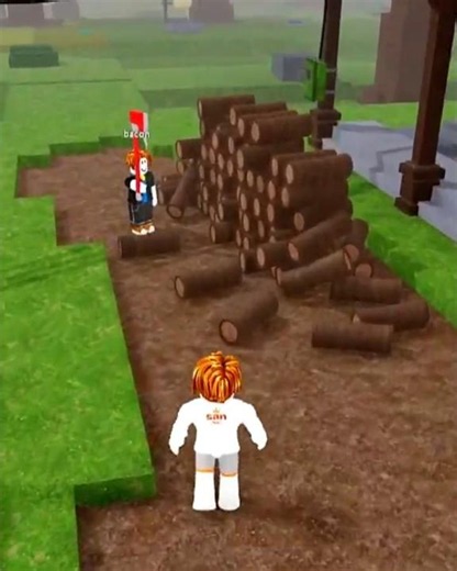 Bacon Discovered a Secret Sawmill!😱😲