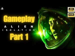 Alien: Isolation Gameplay in 4k 60FPS PS5 Part 1