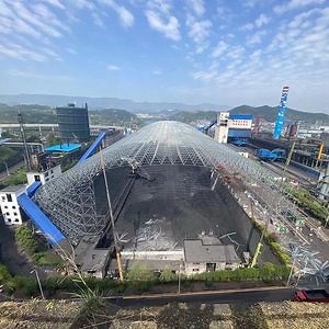 [Hot Item] Space Frame Coal Storage Shed Workshop Structures Industrial Coal Yard Enclosure Structure