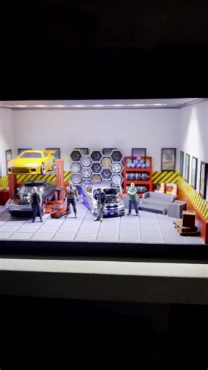 Fast & Furious Character Figure Set: 1/64 Scale Diorama - Hobbs, Toretto, O’conner, Han - Etsy