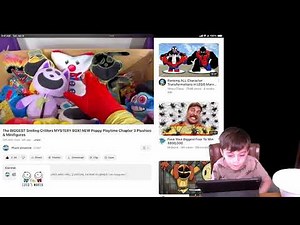 Coco Unboxes a Smiling Critters Mystery Box ft. Poppy Playtime Plushies by @PlushUniverse 📦🧸