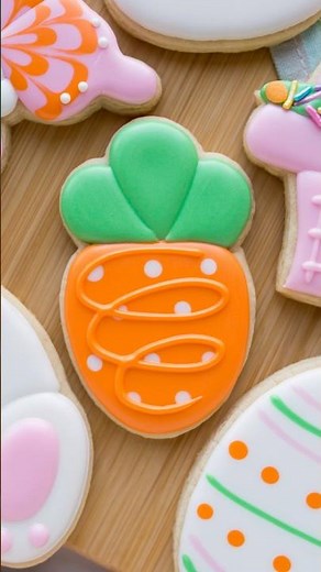 Are we ready to start seeing Easter content? This cookie is in my online cookie decorating class!