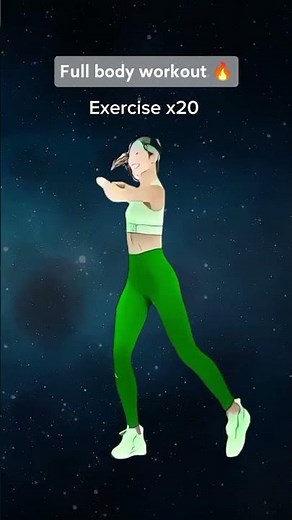 At home Cardio Workout, full body workout #shorts