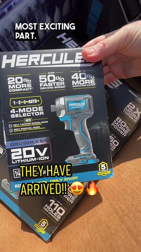 Hercules Pro Power Tools & Accessories Now Available