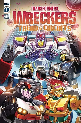 New IDW Transformers Wreckers – Tread & Circuits Mini-Series Announced