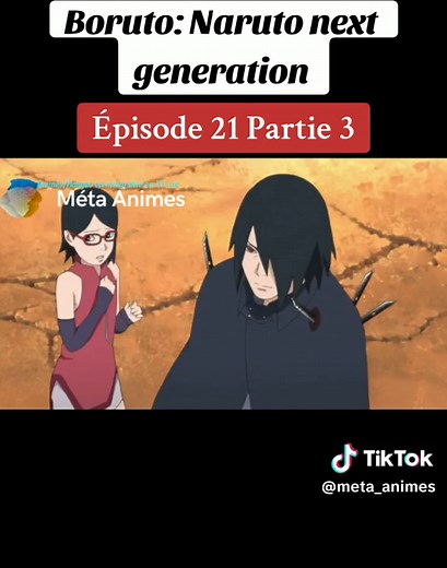 Boruto: Naruto next generation VF épisode 21 | Sarada et Sasuke