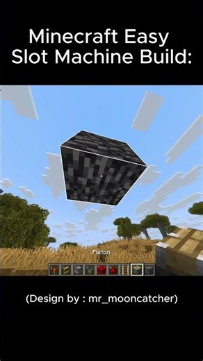How to Make a Slot Machine in MC #minecraft #minecraftredstone #tutorial #minecraftbuilds#shorts