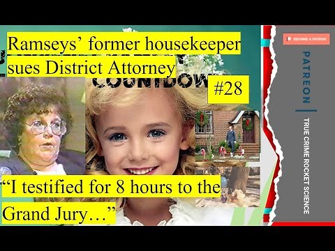 Ramsey Housekeeper: "I know who killed JonBenet..." #28