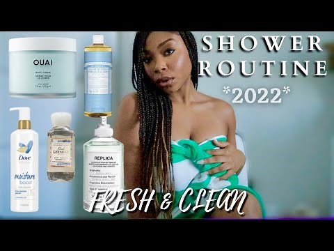 MY 2022 FRESH & CLEAN SHOWER, BODY CARE & HYGIENE ROUTINE! Smell Fresh All Day! Shower Therapy