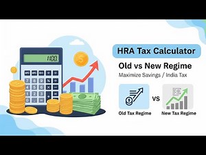 HRA Allowance & Tax Calculator India (Old vs New Regime) | Smart Tax Planning 2024-25 & 2025-26