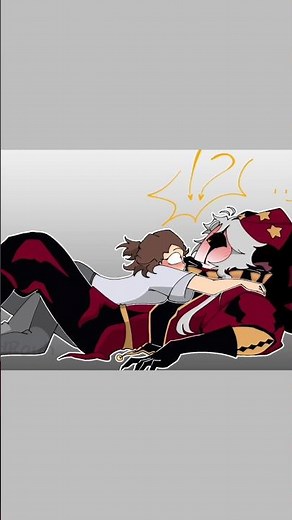 She Fell On Him!?😱😏Pierrot x MC!😳🔥 The Freak Circus Comic Dub